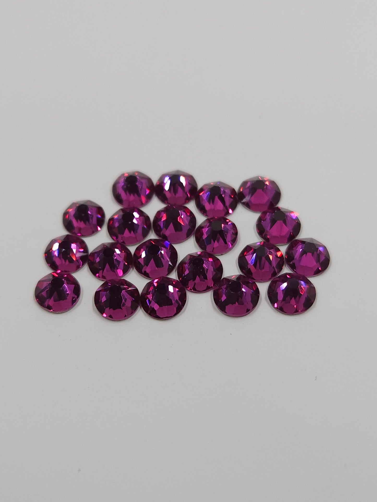 Fuschia Rhinestones