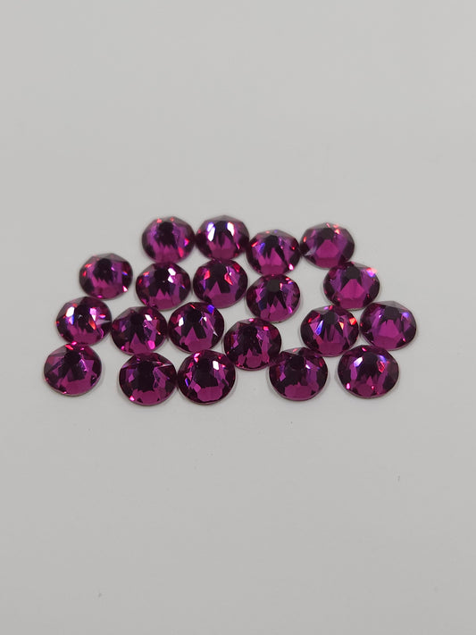 Fuschia Rhinestones